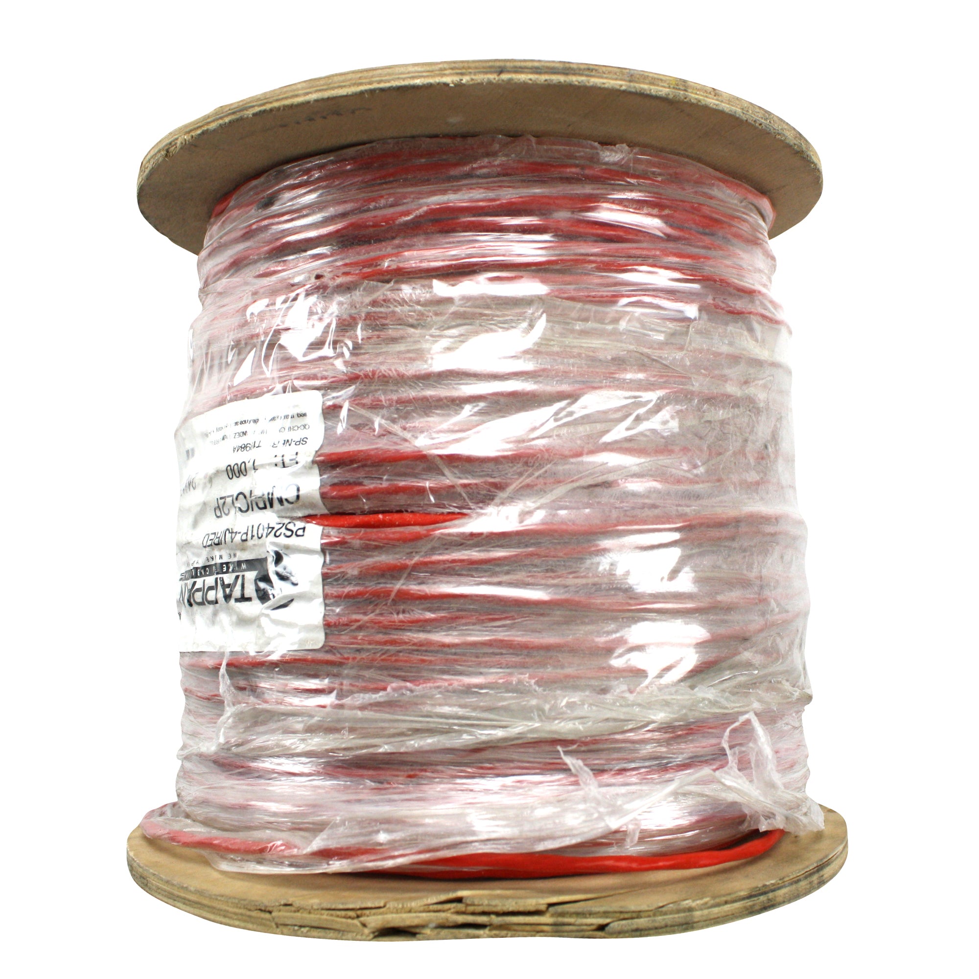 Tappan, 1000FT TAPPAN PS-2401P-J/RED 24/2 24AWG 1 PAIR BRAIDED SHIELDED CMP CL2P CABLE