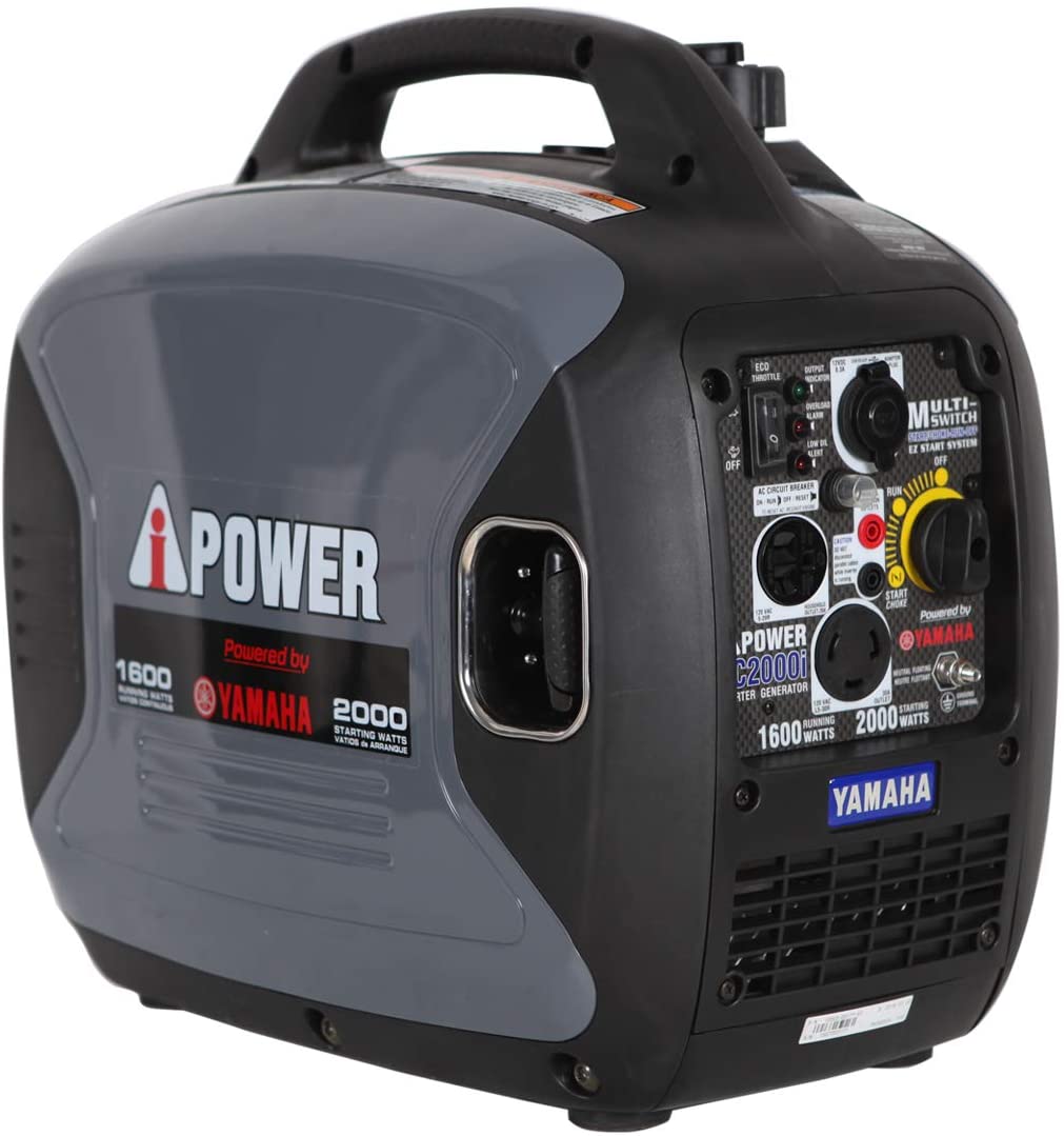 A-iPower, A-iPower SC2000IREC 1600W/2000W Gas Yamaha Inverter Generator Manufacturer RFB