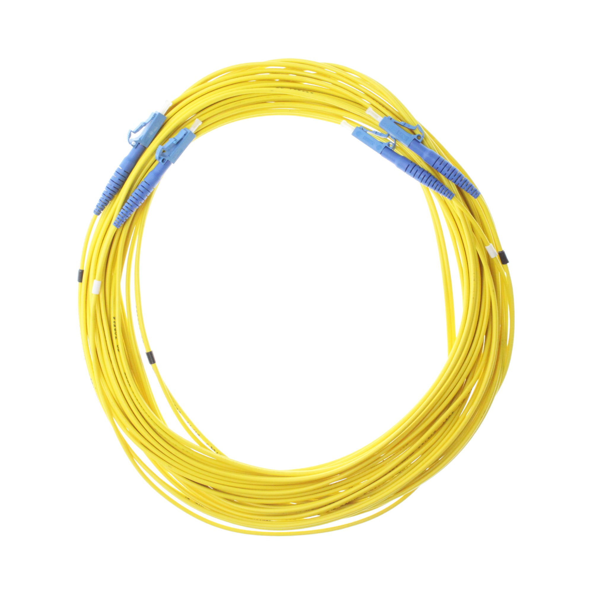 ADC TeleCommunications, ADC FPC2-SPLC-10M SINGLE MODE LC-LC DUPLEX FIBER OPTIC PATCH CORD CABLE