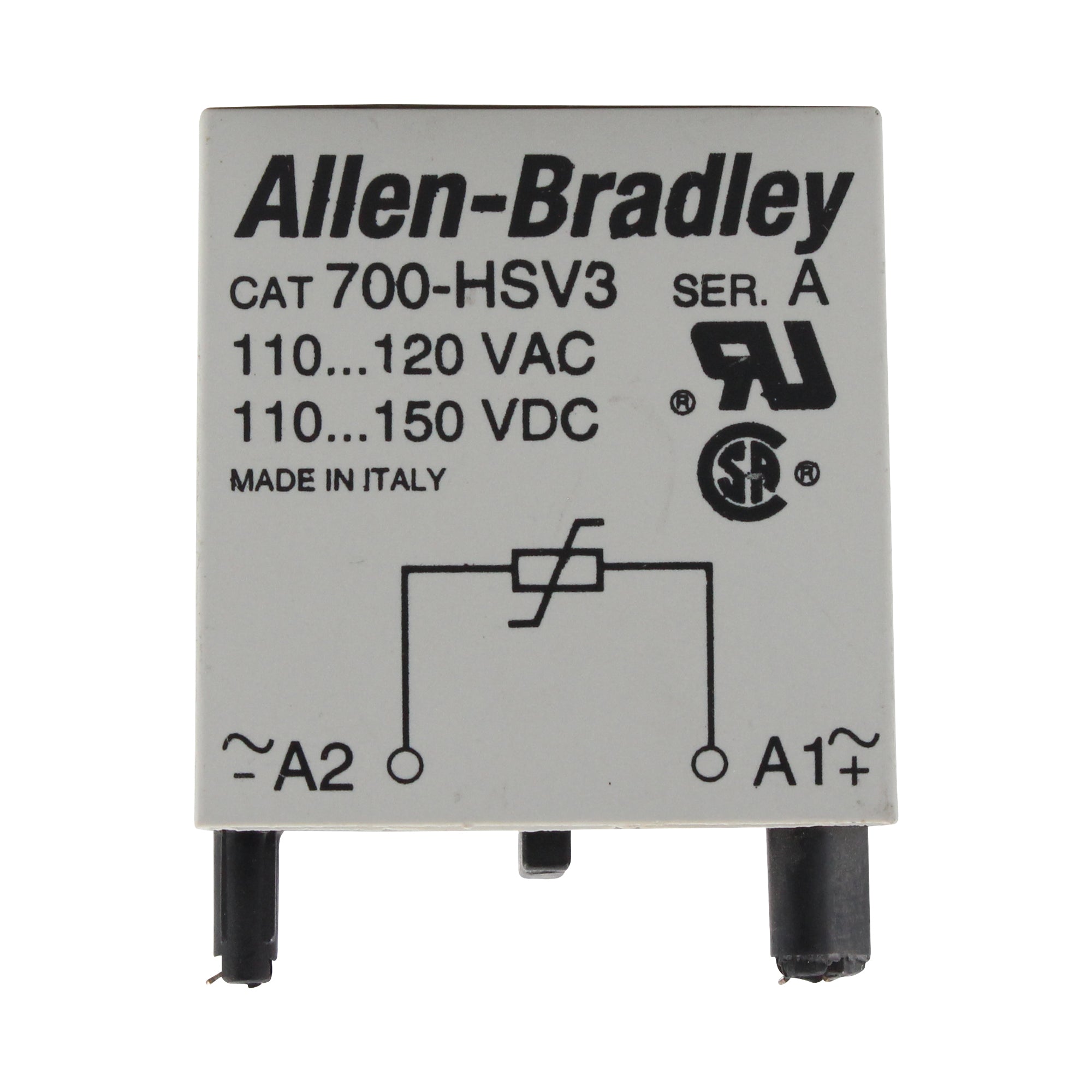 Allen Bradley Group, ALLEN BRADLEY 700-HSV3 MOV SURGE SUPPRESSOR, SERIES-A, 110-120V, 110-150VDC
