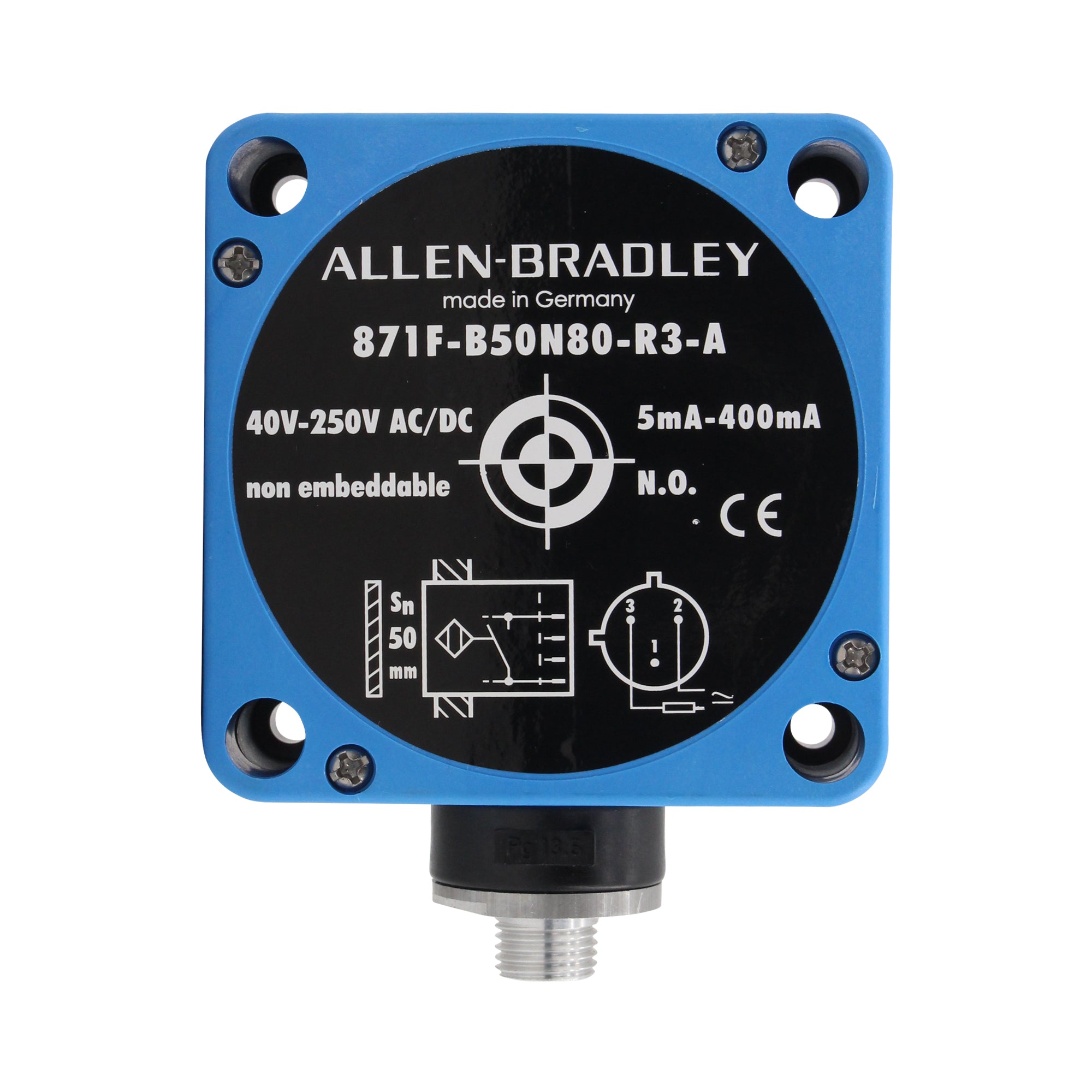 Allen Bradley Group, ALLEN BRADLEY 871F-B50N80-R3 PROXIMITY SWITCH, SERIES-A, 40V-250V