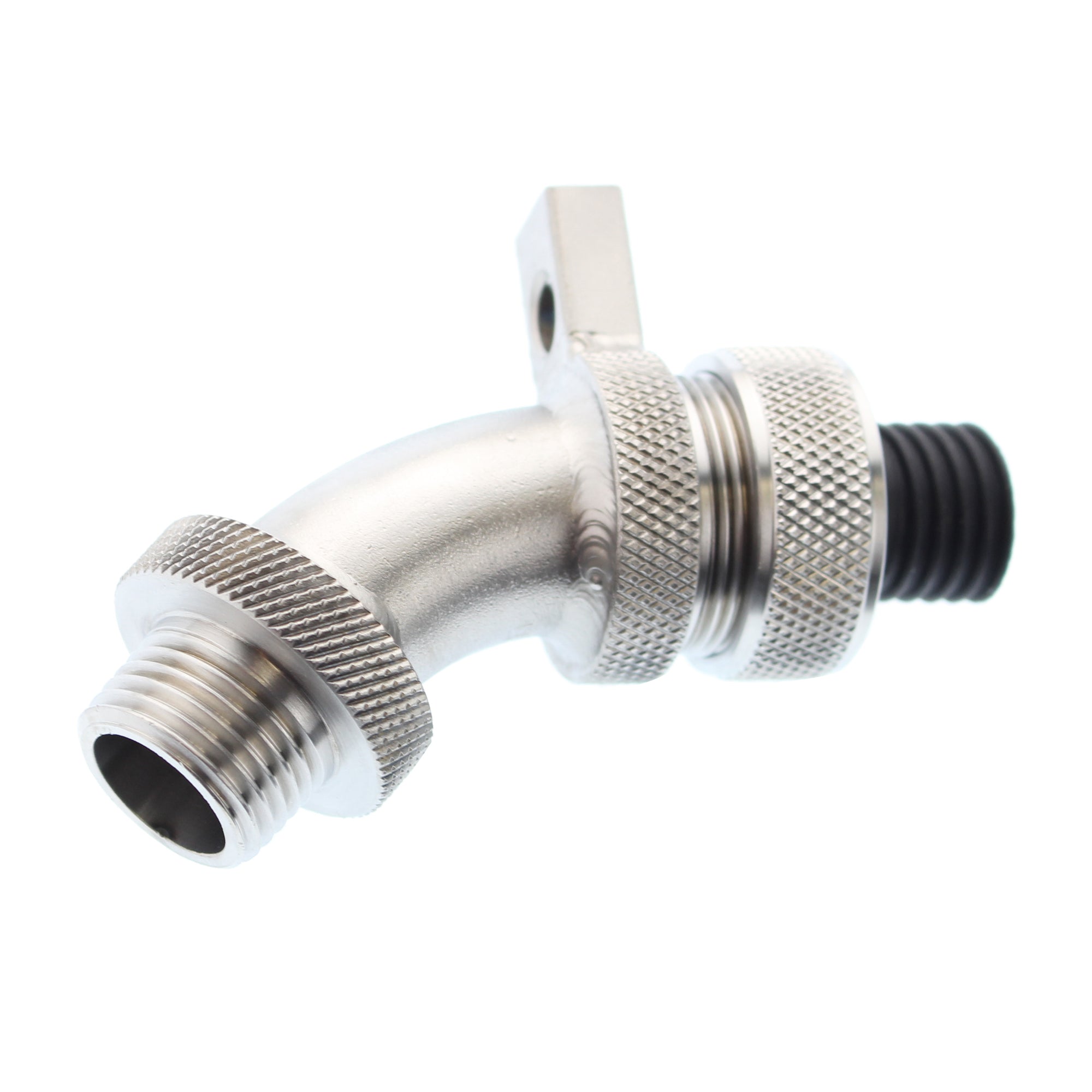 Boaflex, AMERICANBOA BOAFLEX NBLC-050-03-MG-45 STAINLESS-STEEL CONDUIT CONNECTOR, 1/2"