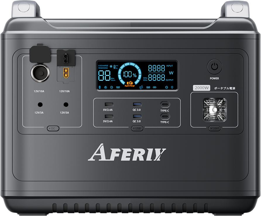 Aferiy, Aferiy AF-2000W Portable Power Station 2000W/4000W 624000mAh 1997Wh New