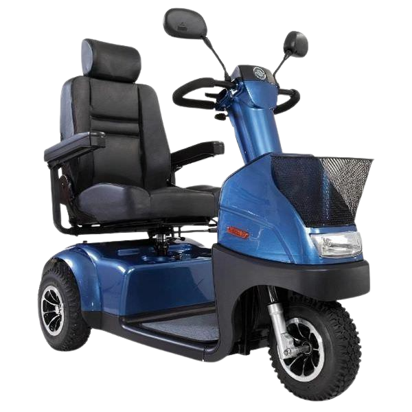 Afikim, Afikim Afiscooter C3 Standard 3-Wheel Electric Mobility Scooter Blue New
