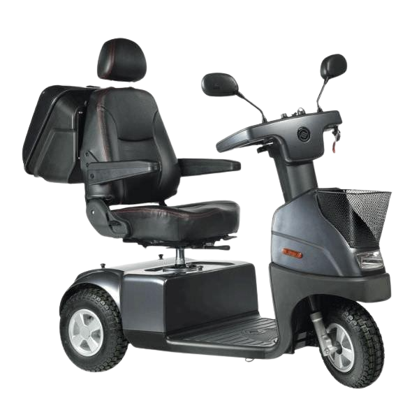 Afikim, Afikim Afiscooter C3 Standard 3-Wheel Electric Mobility Scooter Grey New