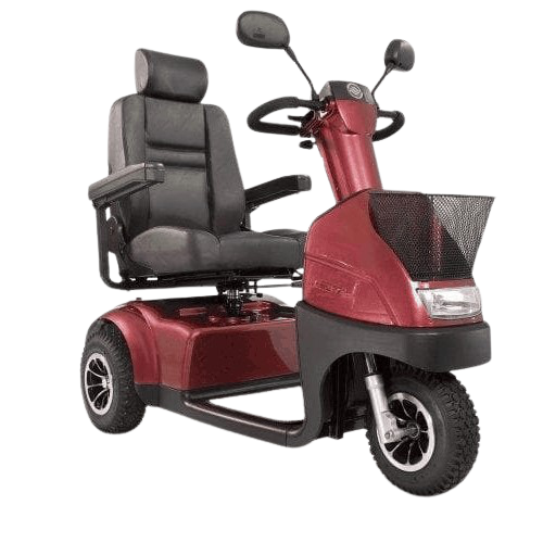 Afikim, Afikim Afiscooter C3 Standard 3-Wheel Electric Mobility Scooter Red New