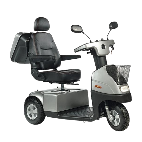Afikim, Afikim Afiscooter C3 Standard 3-Wheel Electric Mobility Scooter Silver New