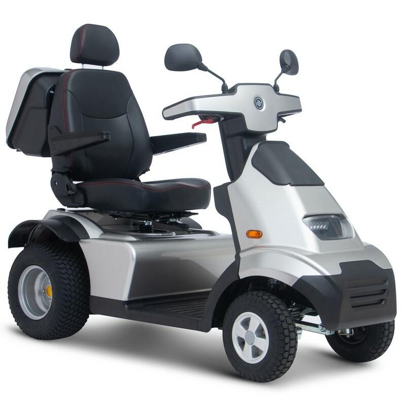 Afikim, Afikim Afiscooter S4 4-Wheel Electric Mobility Scooter Silver New