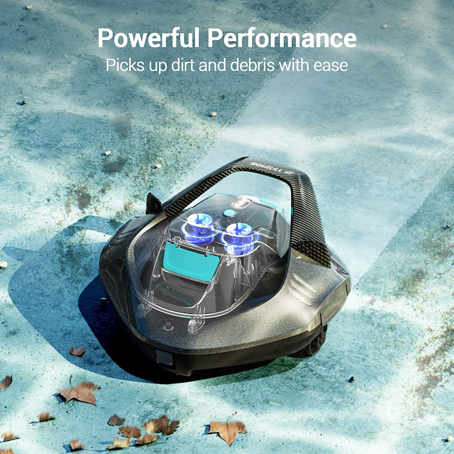 Aiper, Aiper SEAGULL-SE Floor Cleaning Cordless Robotic Pool Cleaner Gray New