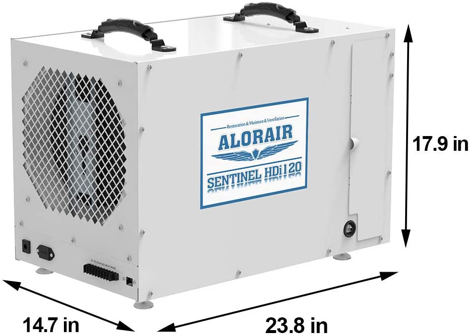 AlorAir, AlorAir Sentinel HDi120 Basement/Crawlspace Dehumidifier 120 Pints with Condensate Pump New