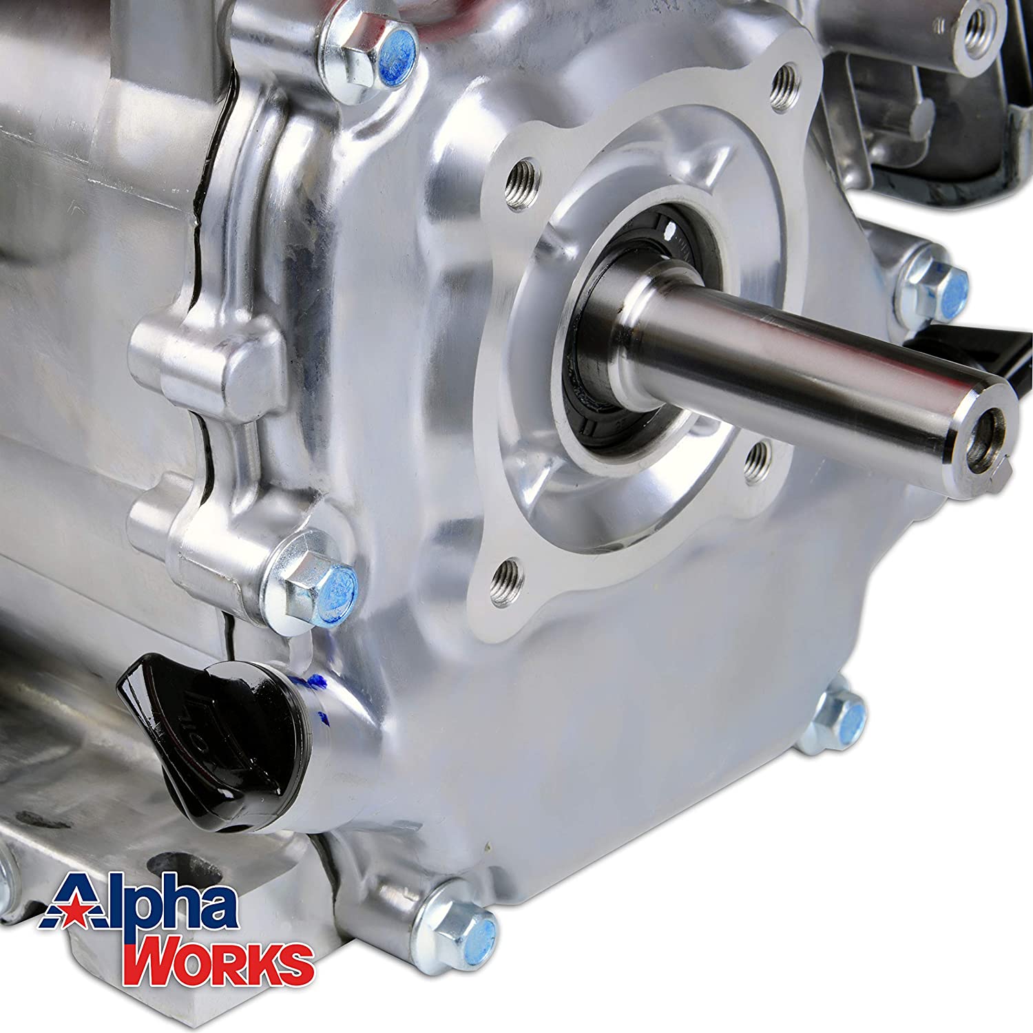 Alpha Works, Alpha Works GUT031 4 Stroke 7HP Recoil Start 3600RPM Horizontal Motor Gas Engine New
