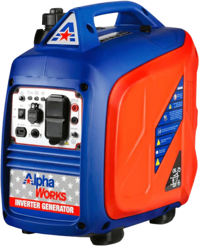 Alpha Works, Alpha Works GUT034 ‎2250W 79CC 15A Portable Gas Inverter Generator New