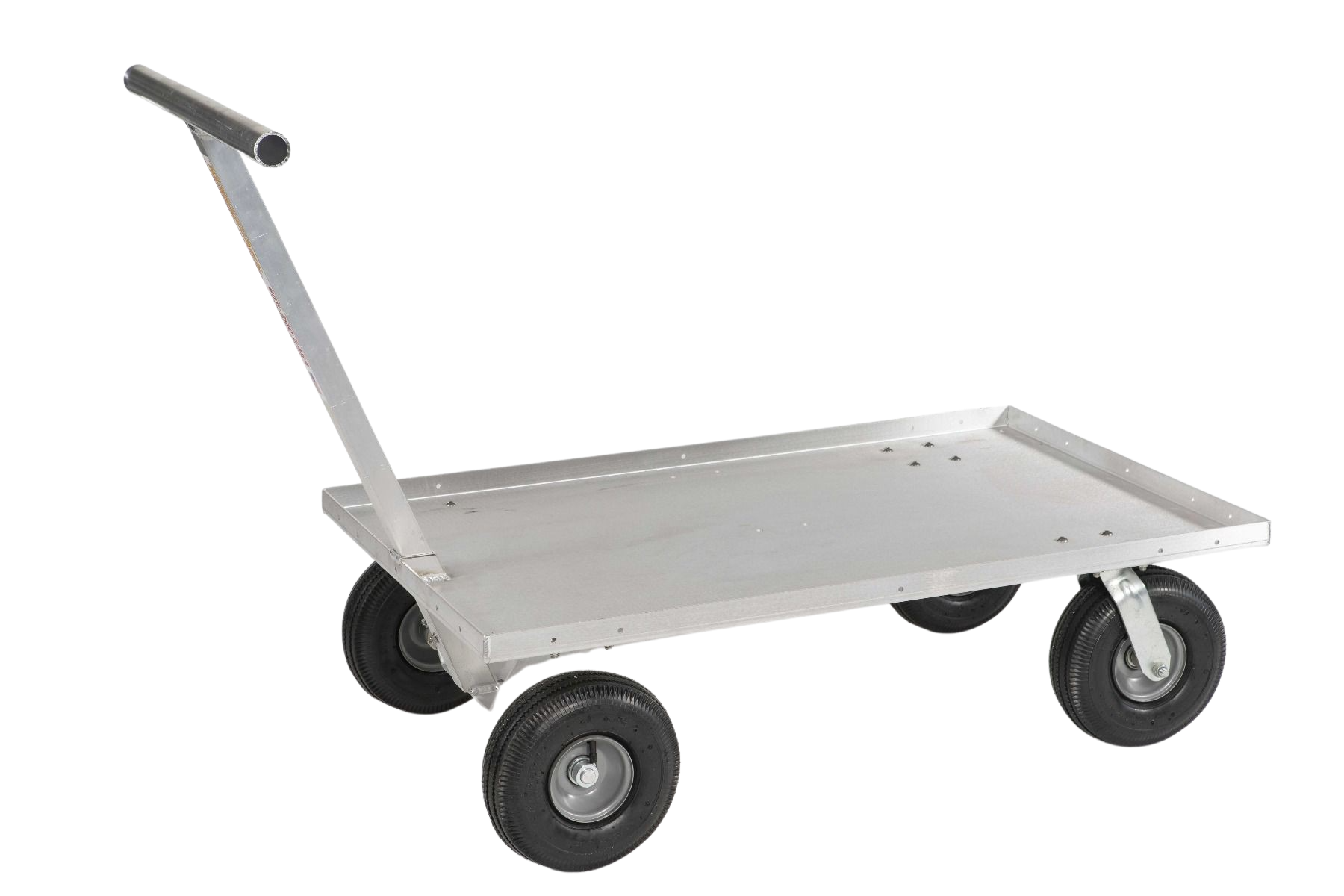 Alumacart, Alumacart Push Wagon 45 Inch 800 Pound Capacity Wagon New
