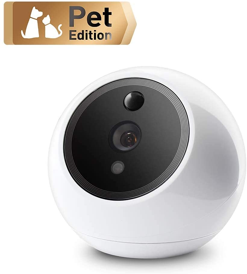 Amaryllo, Amaryllo Apollo Biometric Pet 1080p 360 Auto-Tracking Pet Detection Indoor Security Camera White New