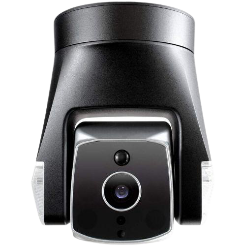 Amaryllo, Amaryllo Ares Pro Biometric Auto Tracking Outdoor Security Camera Comes With 1 Year of 24/7 Recording Service Plan  Black New