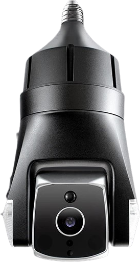 Amaryllo, Amaryllo Triton Wireless 1080p 360 Auto Detection Outdoor Light Bulb Security Camera Black New