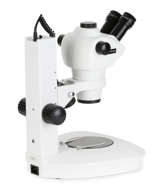 AmScope, Amscope SF-2TRA-TP 8X - 50X Trinocular Dual Illumination Stereo Microscope With 9.7 Inch Touchscreen Imaging System New