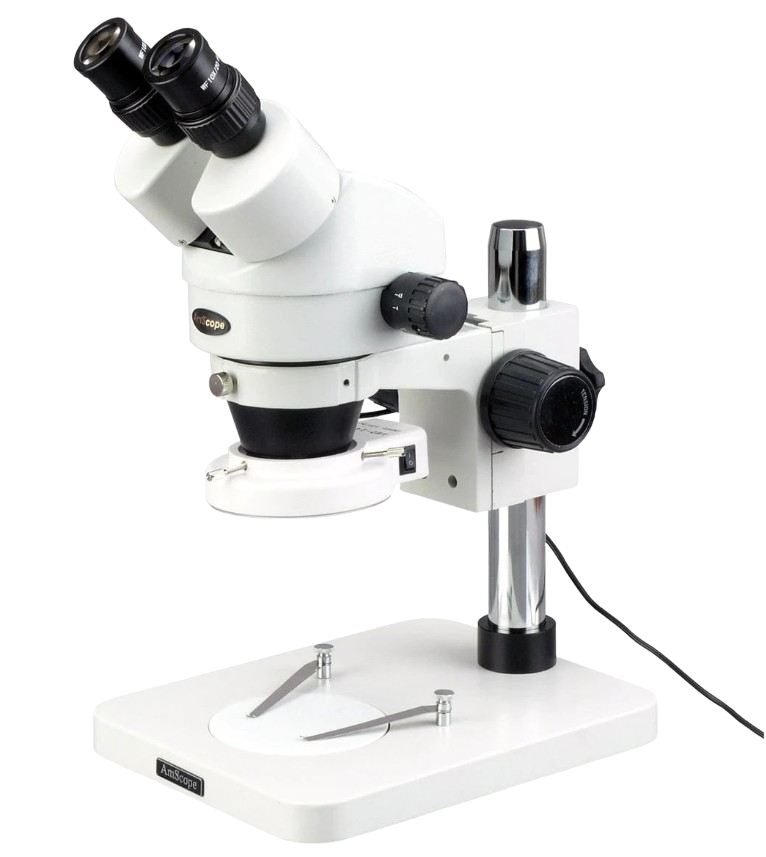 AmScope, Amscope SM-1BSX-64S 3.5X - 45X Inspection Dissecting Zoom Power Stereo Microscope with 64 LED Light New