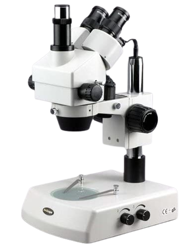 AmScope, Amscope SM-2TZ-5M 3.5X - 90X Stereo Zoom Microscope with Dual Halogen Lights Plus 5MP Camera New