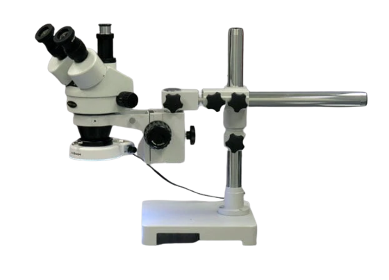 AmScope, Amscope SM-3TZ-80S 3.5X - 90X Trinocular Zoom Stereo Microscope with Boom Stand Plus 80 LED Light New