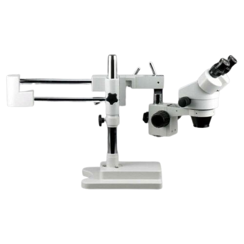 AmScope, Amscope SM-4BX-FRL 3.5X - 45X Binocular Stereo Boom Microscope Plus Ring Light New