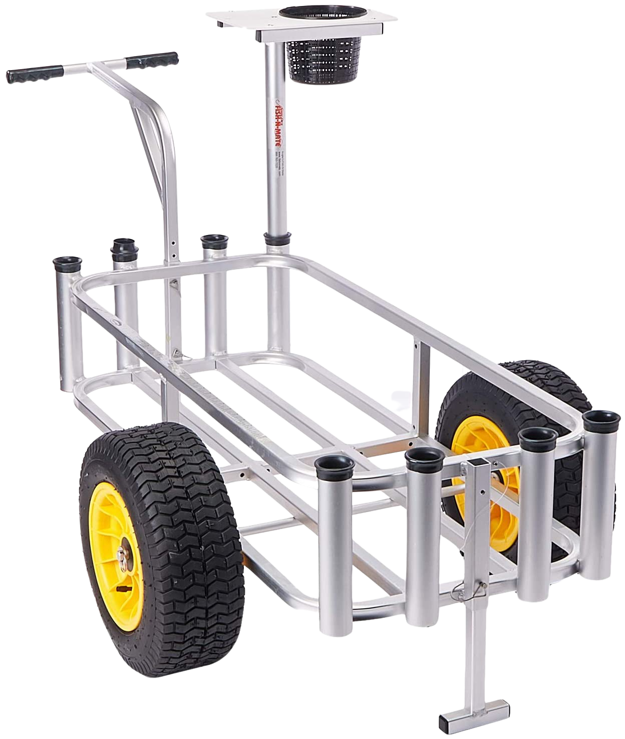 Anglers Fish N Mate, Angler's Fish-N-Mate 143 Pier Cart with Cutting Board and Bait Basket New