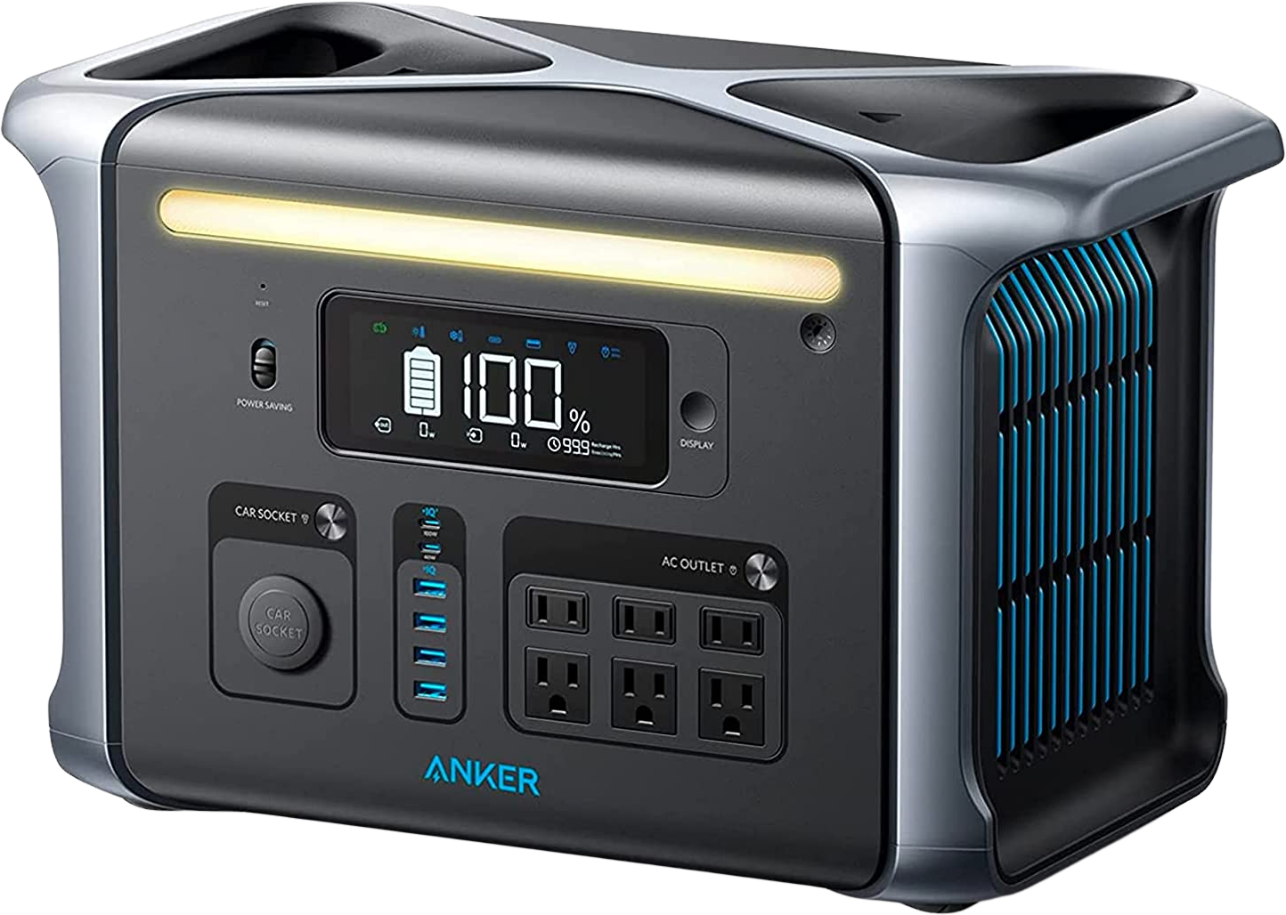 Anker, Anker 757 1229WH/1500W PowerHouse Portable Power Station Manufacturer RFB