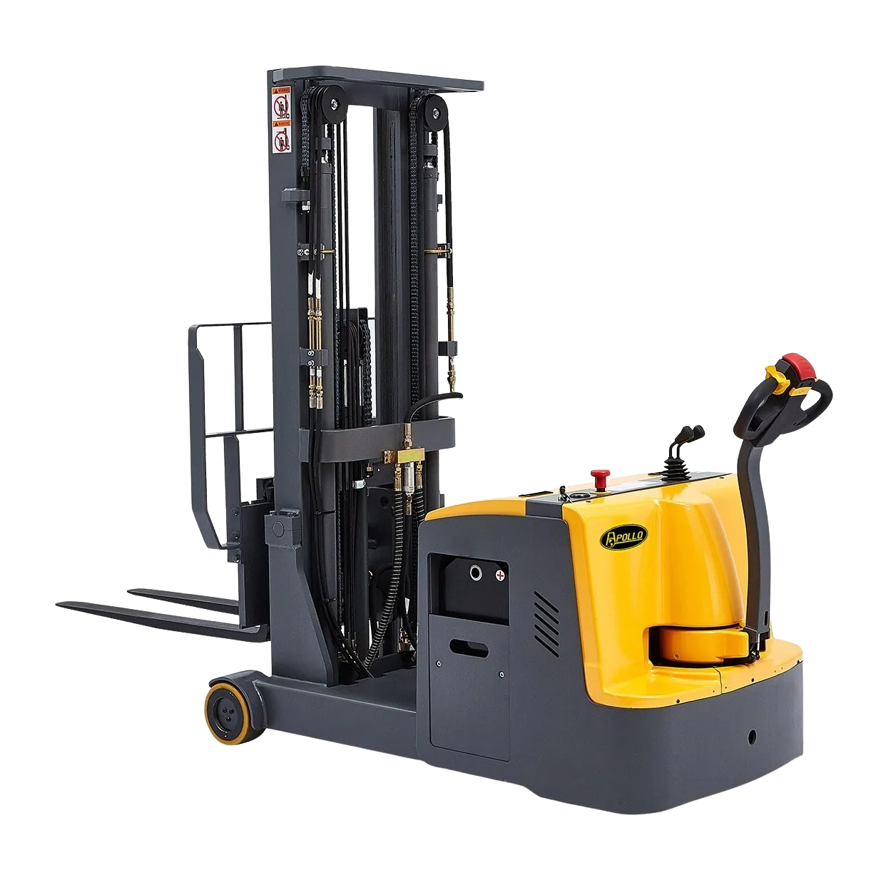 Apollolift, Apollolift A-3032 Counterbalanced Electric Stacker 177" Lifting Height 3300 lbs. Capacity New