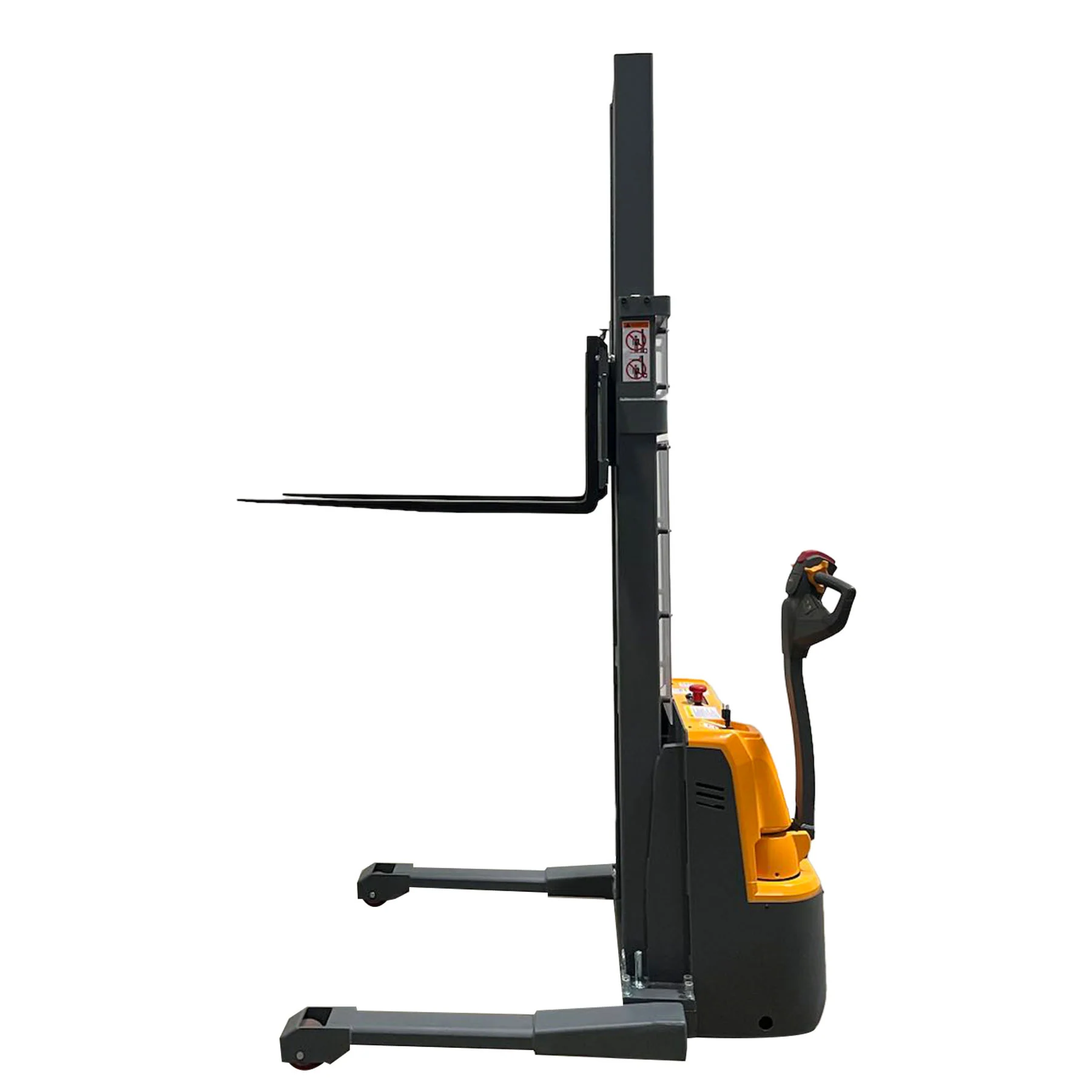 Apollolift, Apollolift A-3035 Electric Forklift Walkie Stacker Lithium Battery with Straddle Legs 2640 lbs. Capacity 118" Lifting CTDR-E New