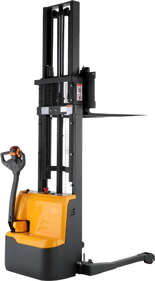 Apollolift, Apollolift A-3038 Powered Forklift Electric Walkie Stacker with Straddle Legs 2640 lbs. Capacity 98" Lifting New