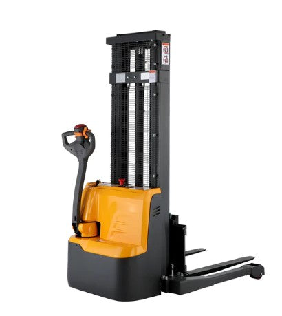 Apollolift, Apollolift A-3039 Powered Forklift Electric Walkie Stacker with Straddle Legs 2640 lbs. Capacity 130" Lifting New