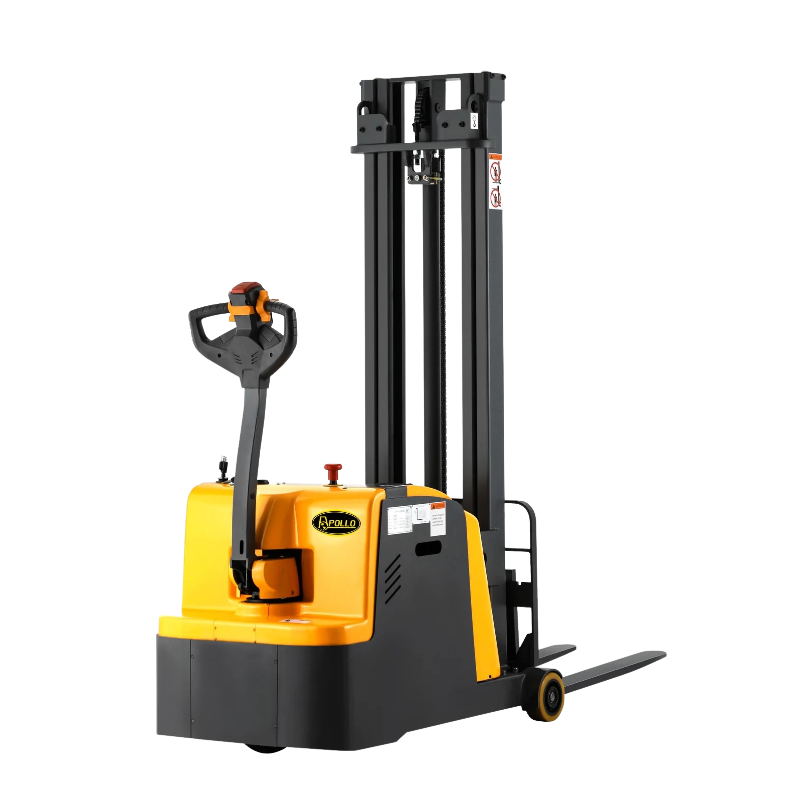 Apollolift, Apollolift A-3040 Counterbalanced Electric Stacker 118" Lifting Height 2200 lbs. Capacity New