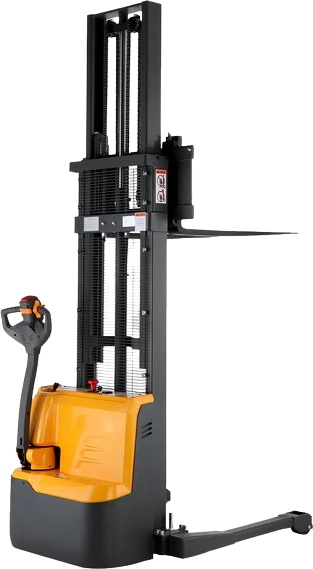 Apollolift, Apollolift A-3042 Powered Forklift Electric Walkie Stacker with Straddle Legs 2640 lbs. Capacity 118" Lifting New