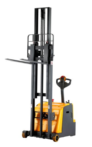 Apollolift, Apollolift A-3043 2200 lbs. Straddle Legs 98" High Counterbalanced Electric Stacker New