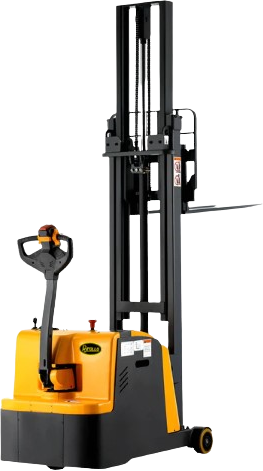 Apollolift, Apollolift A-3043 2200 lbs. Straddle Legs 98" High Counterbalanced Electric Stacker New