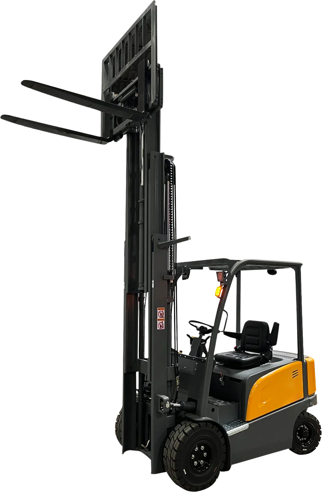 Apollolift, Apollolift A-4004 Electric Forklift Battery Powered 4 Wheel 197" Lifting 5500 lbs. Capacity New