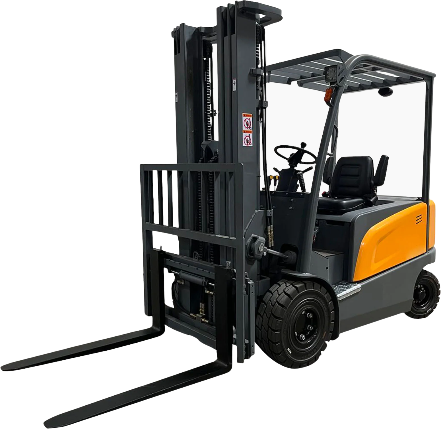 Apollolift, Apollolift A-4014 Electric Forklift Lead Acid Battery Powered 4 Wheel 197" Lifting 6600 lbs. Capacity New