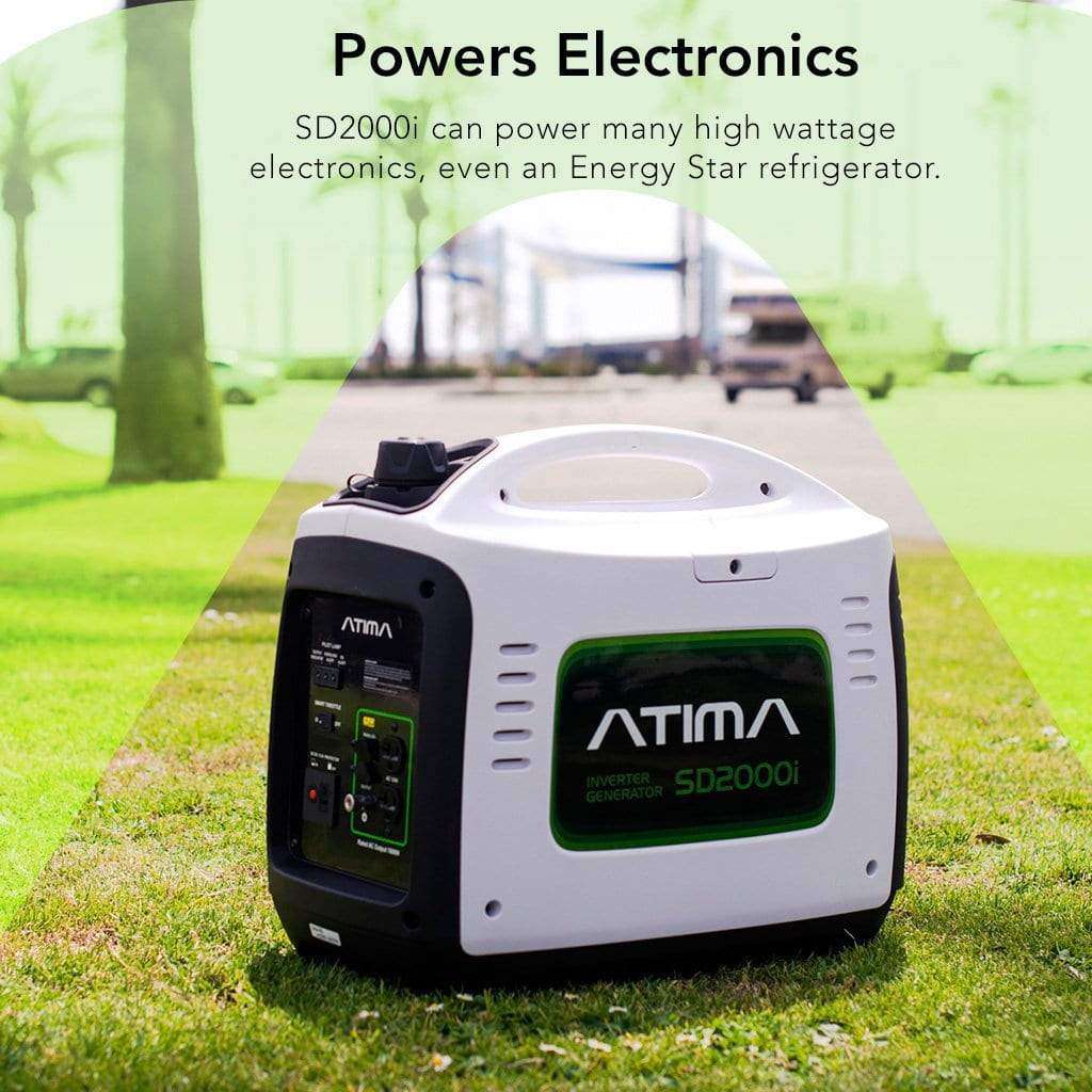 Atima, Atima SD2000i 1600W/2000W Engine Portable Gas Inverter Generator New