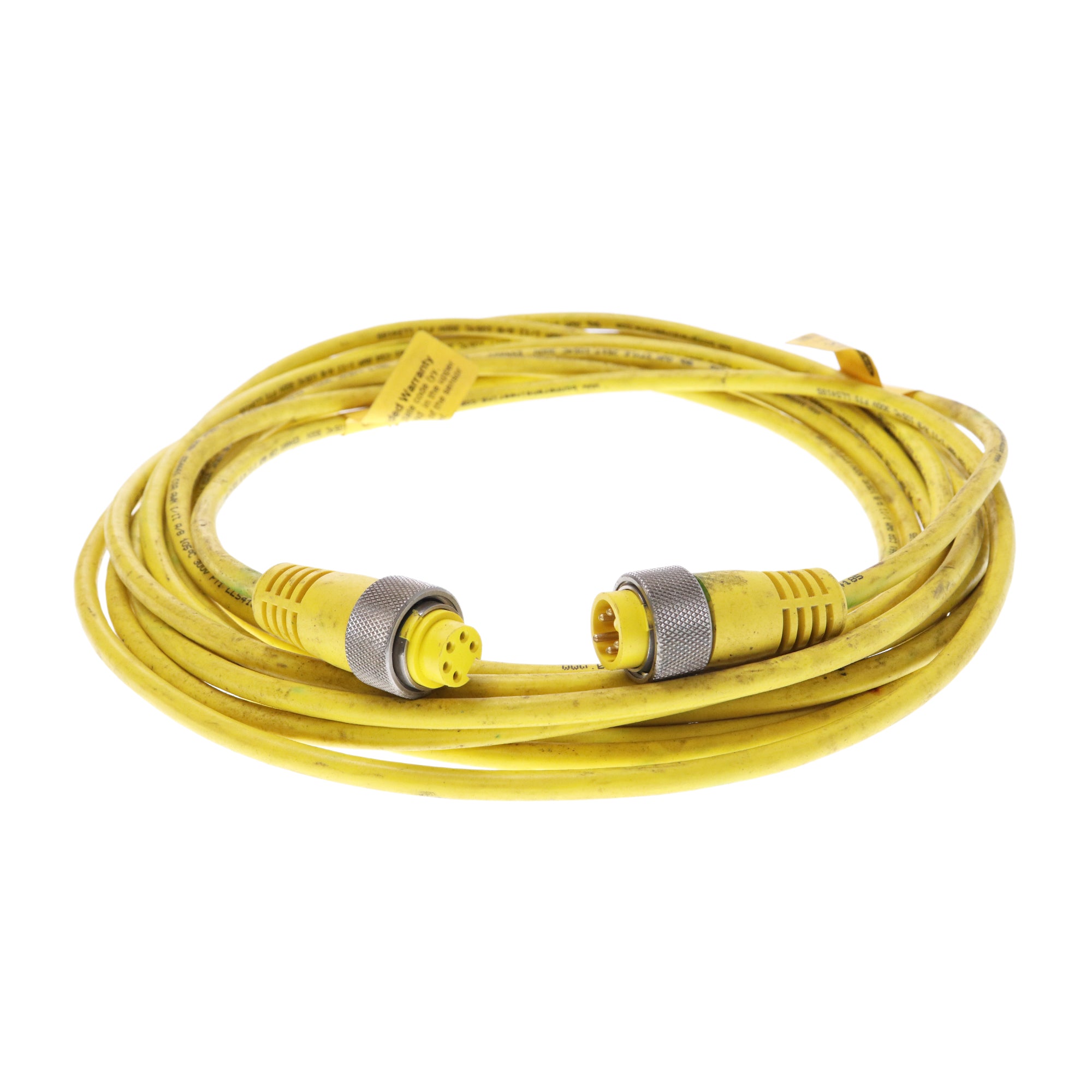Banner, BANNER 58871 DEC1-525C 5-PIN MALE-FEMALE STRAIGHT CABLE ASSEMBLY, YELLOW
