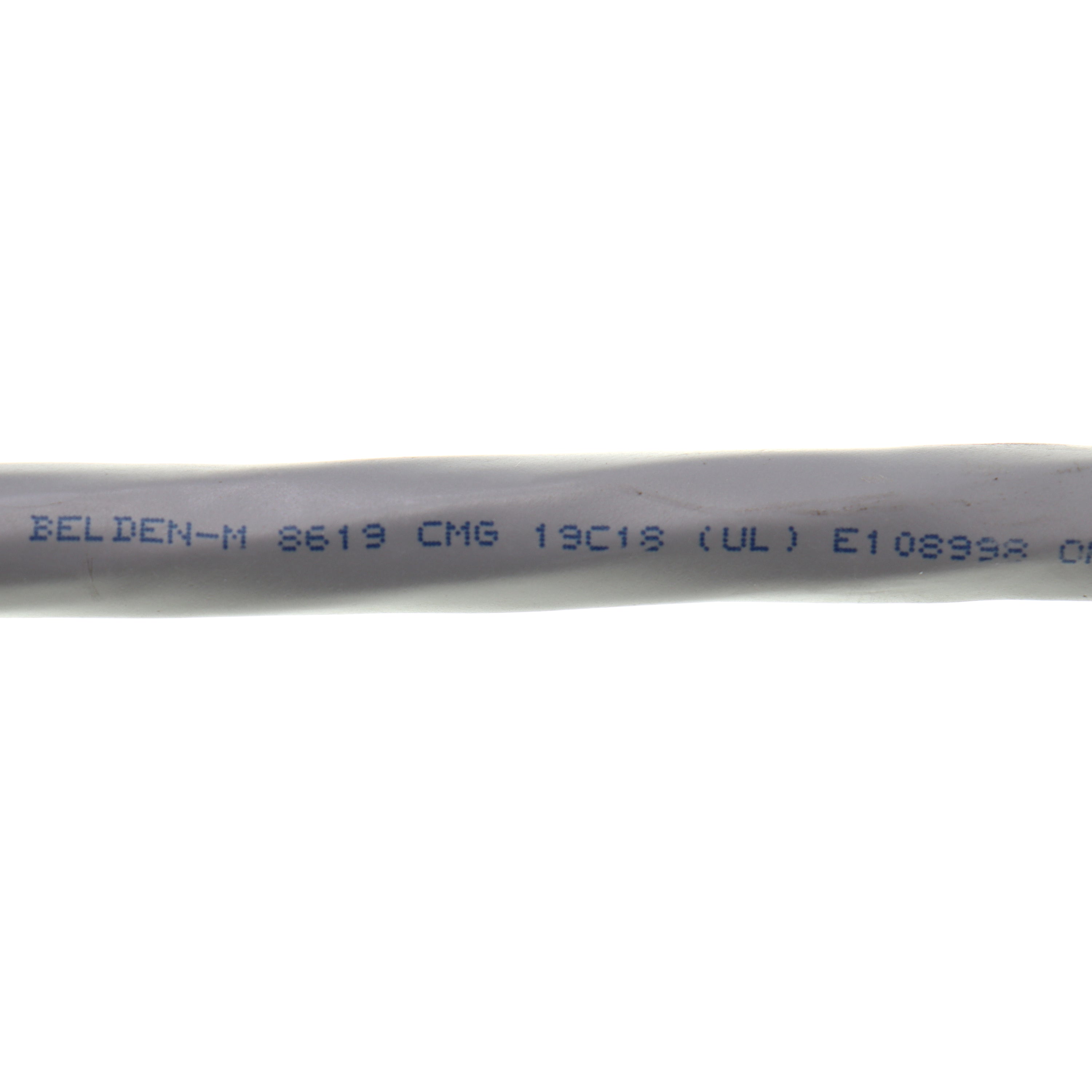 Belden, BELDEN 8619 MULTI-CONDUCTOR STR-TC CONTROL CABLE, 18AWG 19C, PVC, GRAY, PER-FOOT