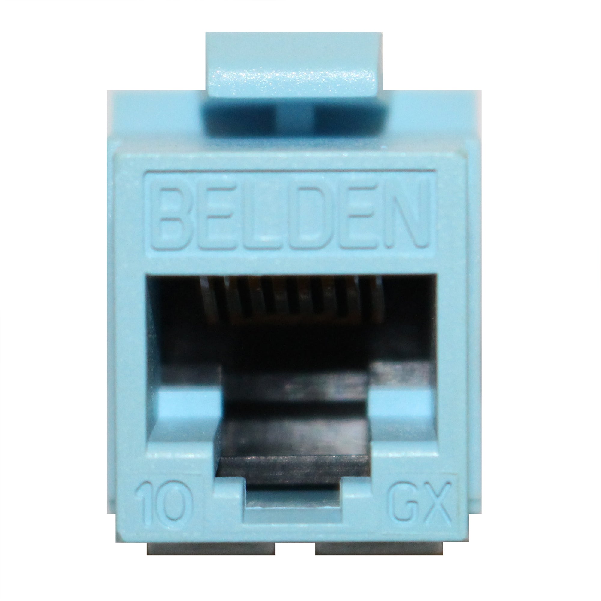 Belden, BELDEN AX102288 10GX CAT6A MODULAR CONNECTOR, C6A, RJ45, KEYCONNECT, BLUE