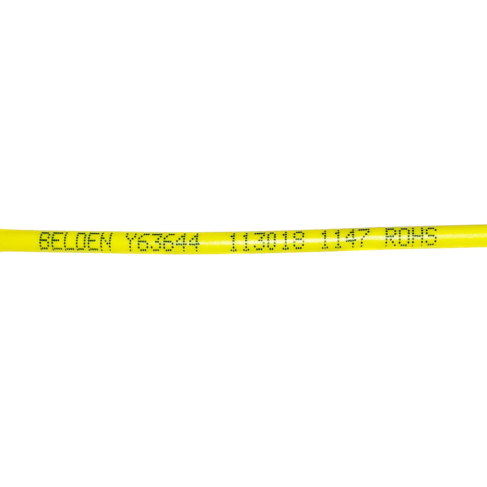 Belden, BELDEN Y63644-004 FLEXIBLE MINI COAXIAL CABLE, #20 SHIELDED CMR YELLOW, 100-FEET