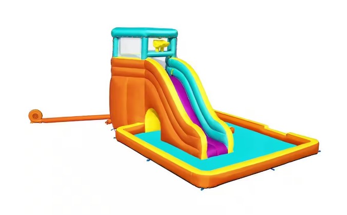 Bestway, Bestway H2OGO Inflatable Water Park Tidal Tower Slide with Air Blower New