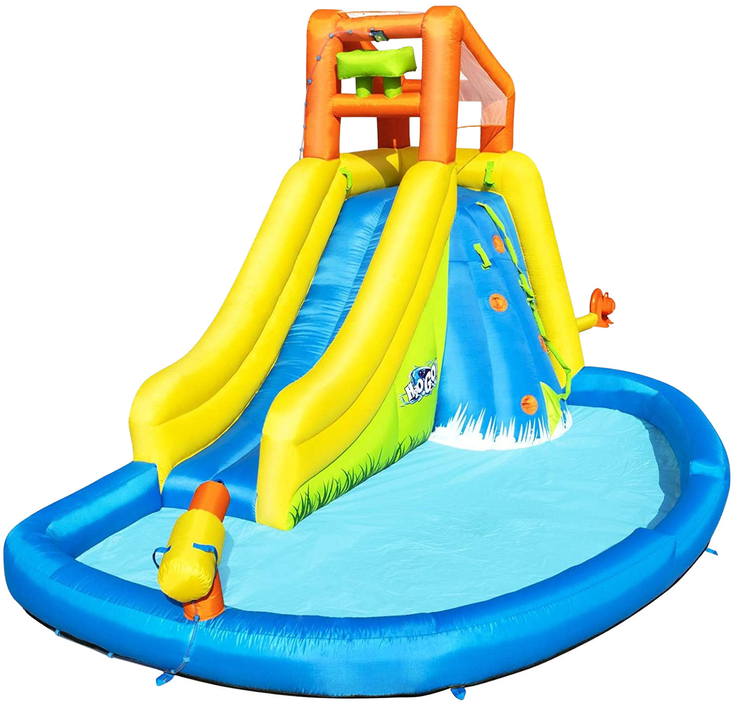 Bestway, Bestway H2OGO Mount Splashmore Kids Inflatable Water Park Slide New