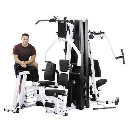 Body Solid, Body Solid EXM3000LPS 2 Stack Home Multi-Station Gym New