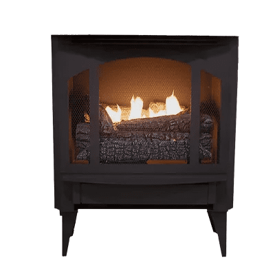 Buck Stove, Buck Stove Model T-33 32,000 BTU Vent Free Gas Stove with Legs and Blower New