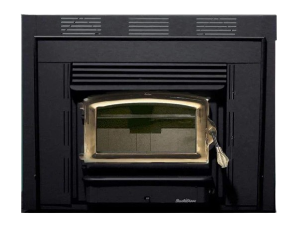 Buck Stove, Buck Stove Model ZC74 Fireplace Insert 2,600 sq. ft. Zero Clearance Non-Catalytic Wood Burning Stove with Door New