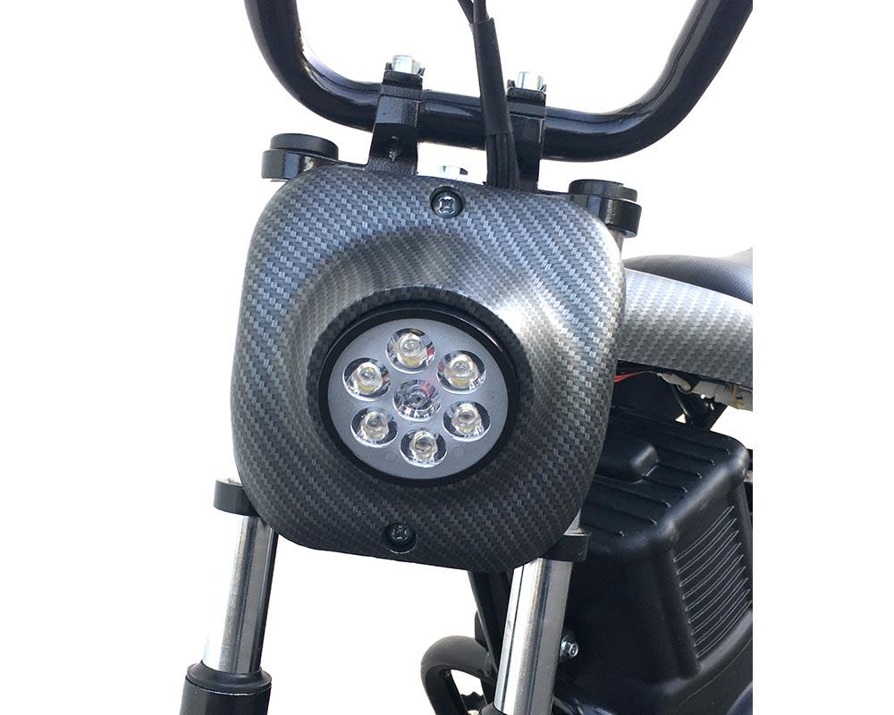 Burromax, Burromax TT750R 36V 750W Kids Off Road Electric Lithium Ion Powered Ride On Mini Pocket Dirt Bike Matte Black Carbon Fiber New