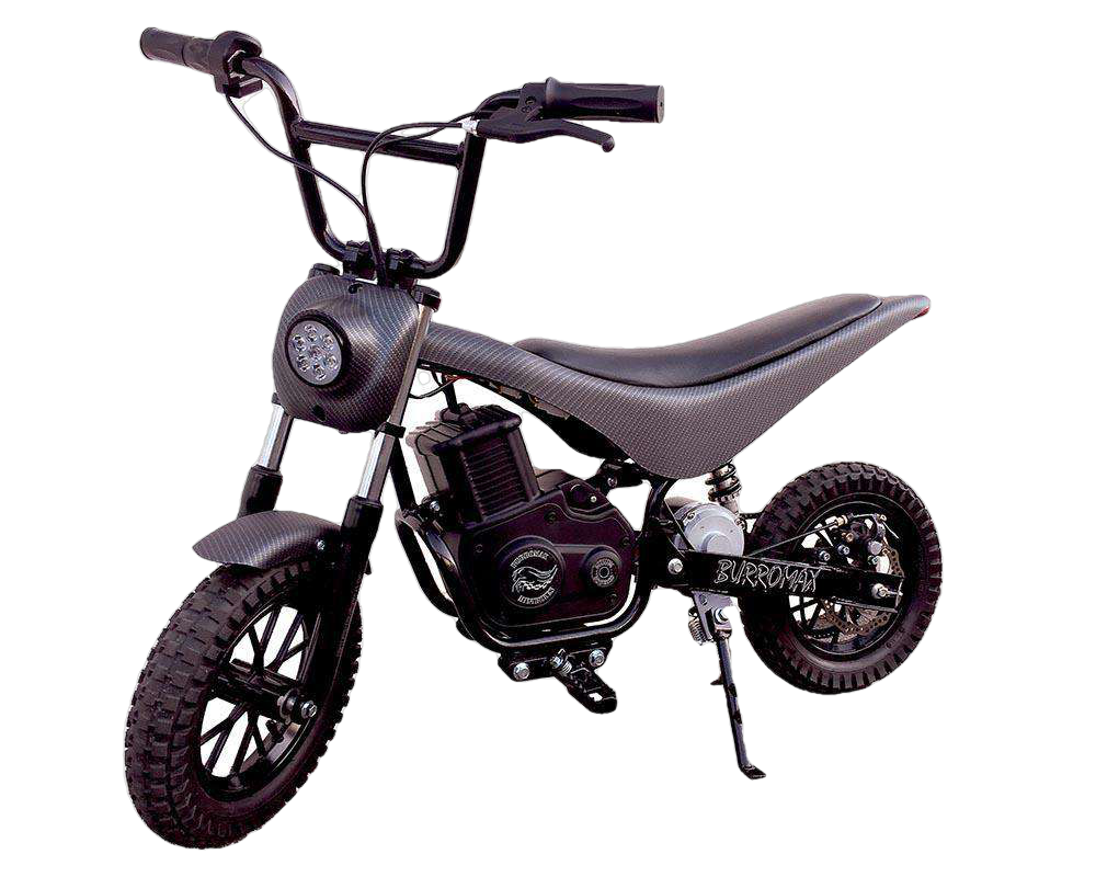 Burromax, Burromax TT750R 36V 750W Kids Off Road Electric Lithium Ion Powered Ride On Mini Pocket Dirt Bike Matte Black New