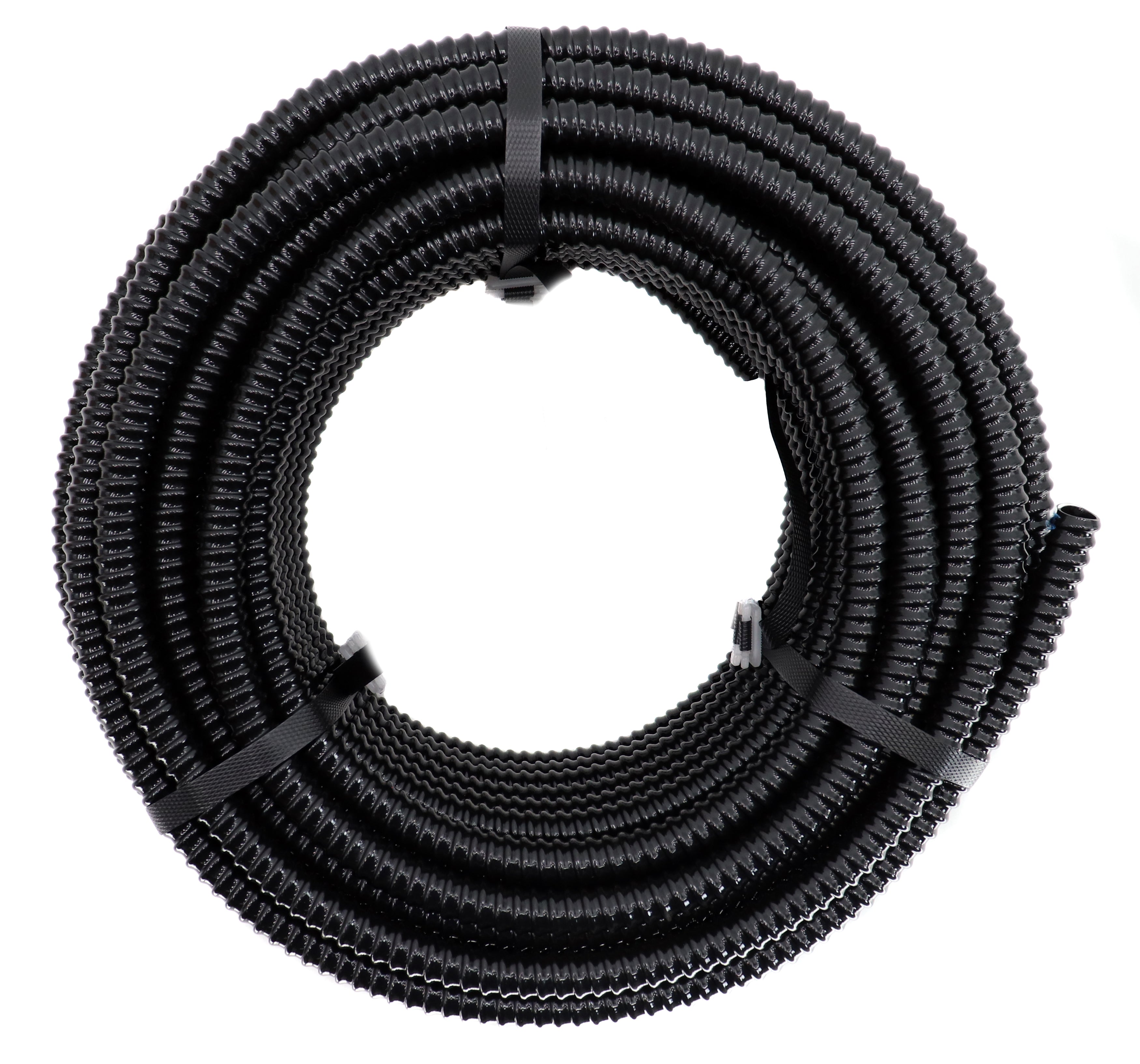 Carlon, CARLON 15104-100 LIQUID-TIGHT NM NON-METALLIC PVC TUBING, BLACK, 3/8", 100-FEET